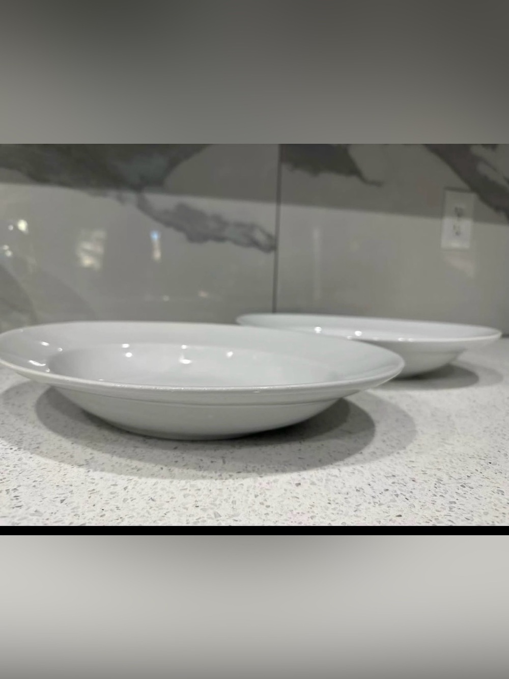 Pottery Barn Great White Series: 2 Serving Oval Bowls 10.5” x 14